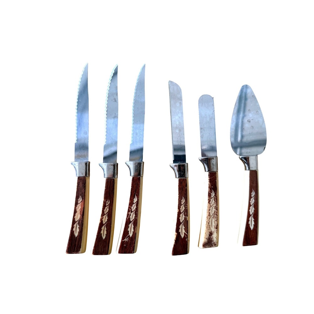 Vintage Regent Sheffield Cutlery Set 6pc England Knives